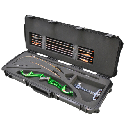 Recurve Bow Cases Open