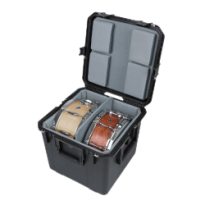 Snare Drum Fly Case Open
