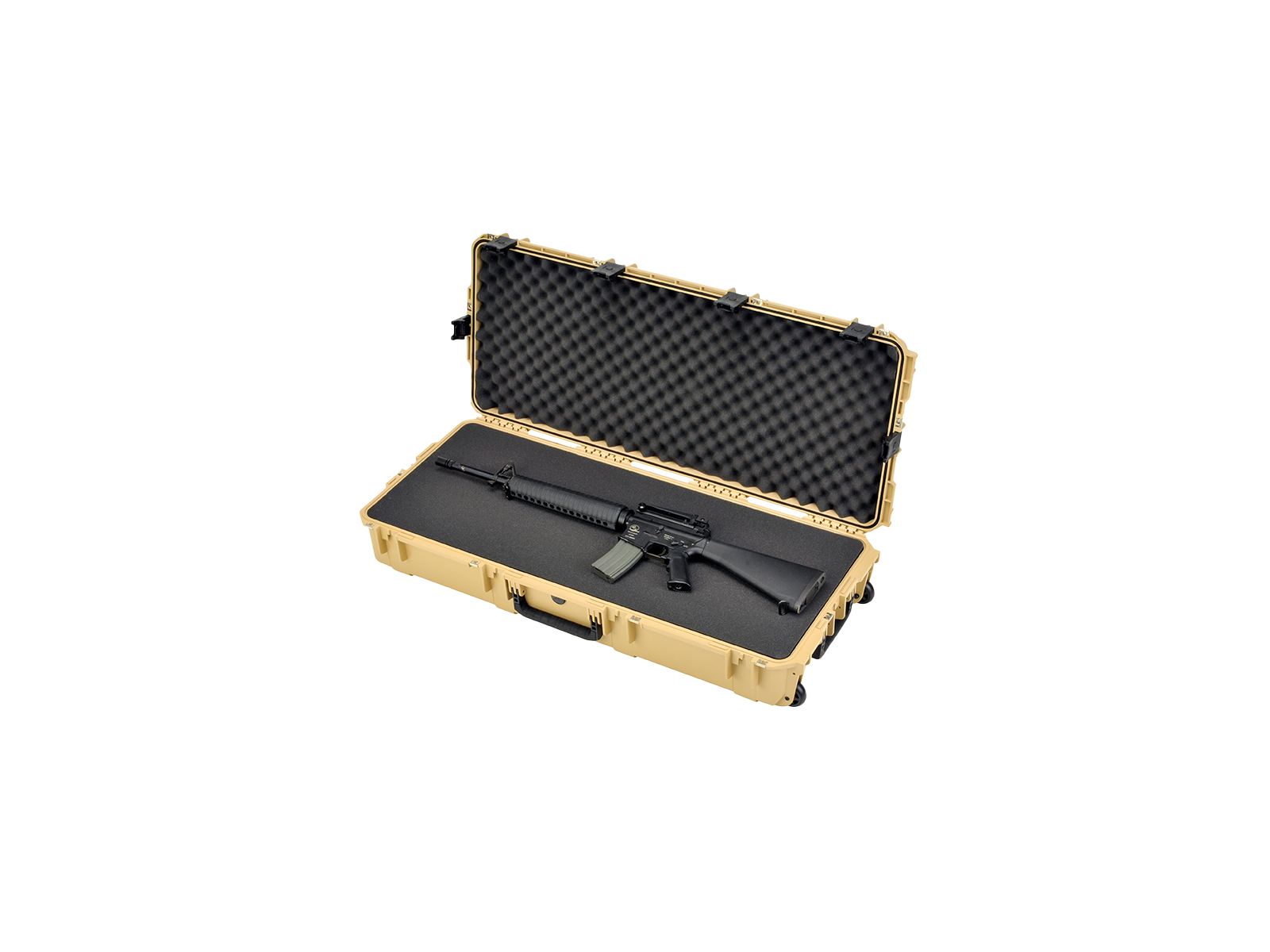 SKB iSeries 4217-7 Waterproof Case - Tan - Layared Foam - Image 4